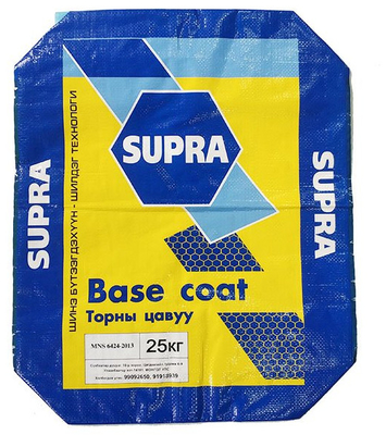 Gypsum Laminated Polypropylene PP Woven Sack Bags Dempul Bubuk Semen Mortar