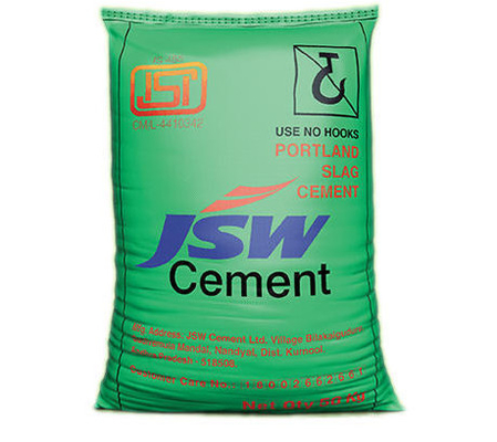 Bahan Bangunan Semen Mortar Bag 50KG, PE Tile Adhesive Bag